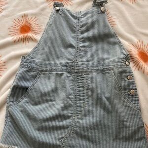 Vintage Striped Denim Overalls from Free People
